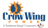 crow wing power logo